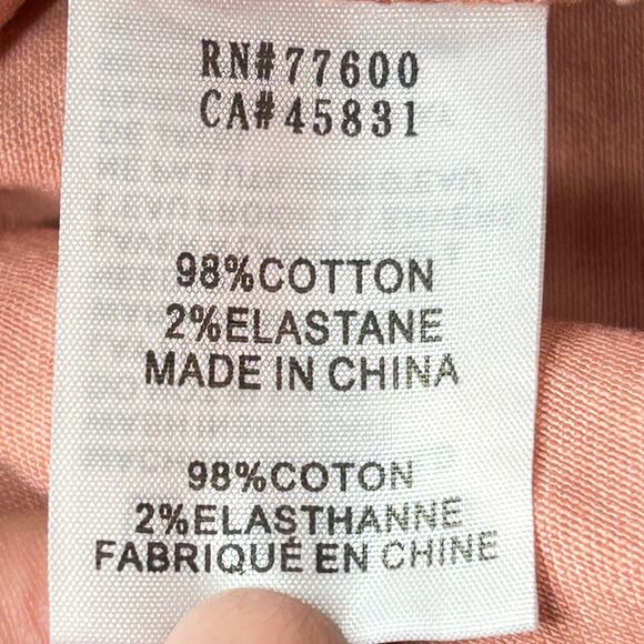 Sandrine Rose High Rise Flare Pull On Denim Jeans Stretch Pink 27 NWT Bohemian - Picture 9 of 9